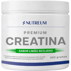 Assinatura Creatina Monohidratada 100% Pura - Limão, 300g